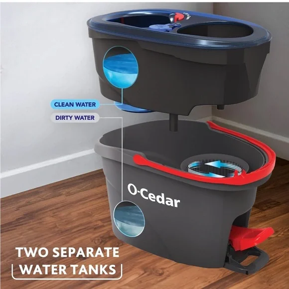 Microfiber Spin Mop System 🪣 - Picture 3 of 8